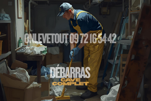 Débarras complet cave Paris avec onlevetout
