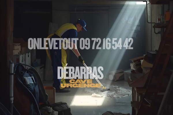 Débarras cave urgence Paris onlevetout Paris