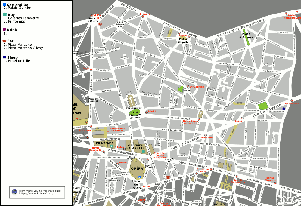 Carte zones intervention débarras cave Paris 9 tous quartiers