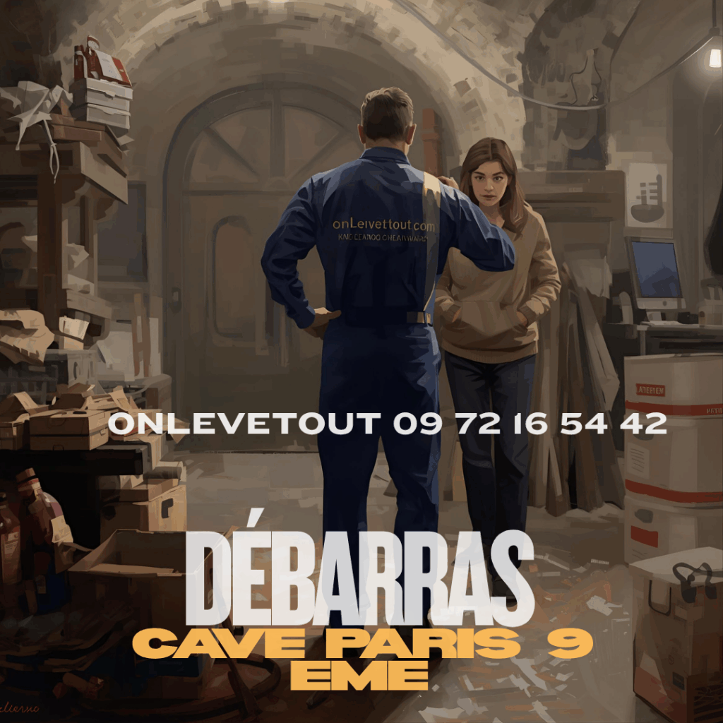Débarras cave Faubourg Montmartre Paris 9