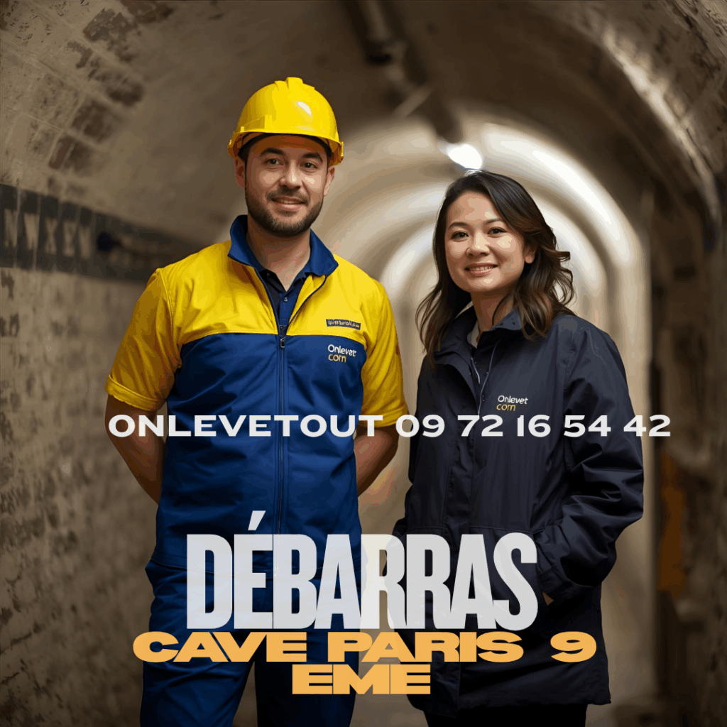 Débarras cave Grands Boulevards Paris 9