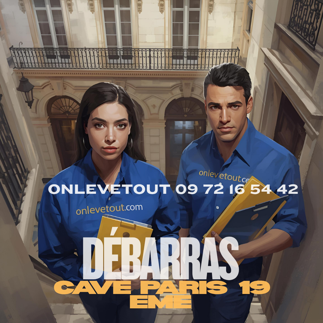 Débarras cave professionnel Paris 19ème arrondissement Buttes-Chaumont