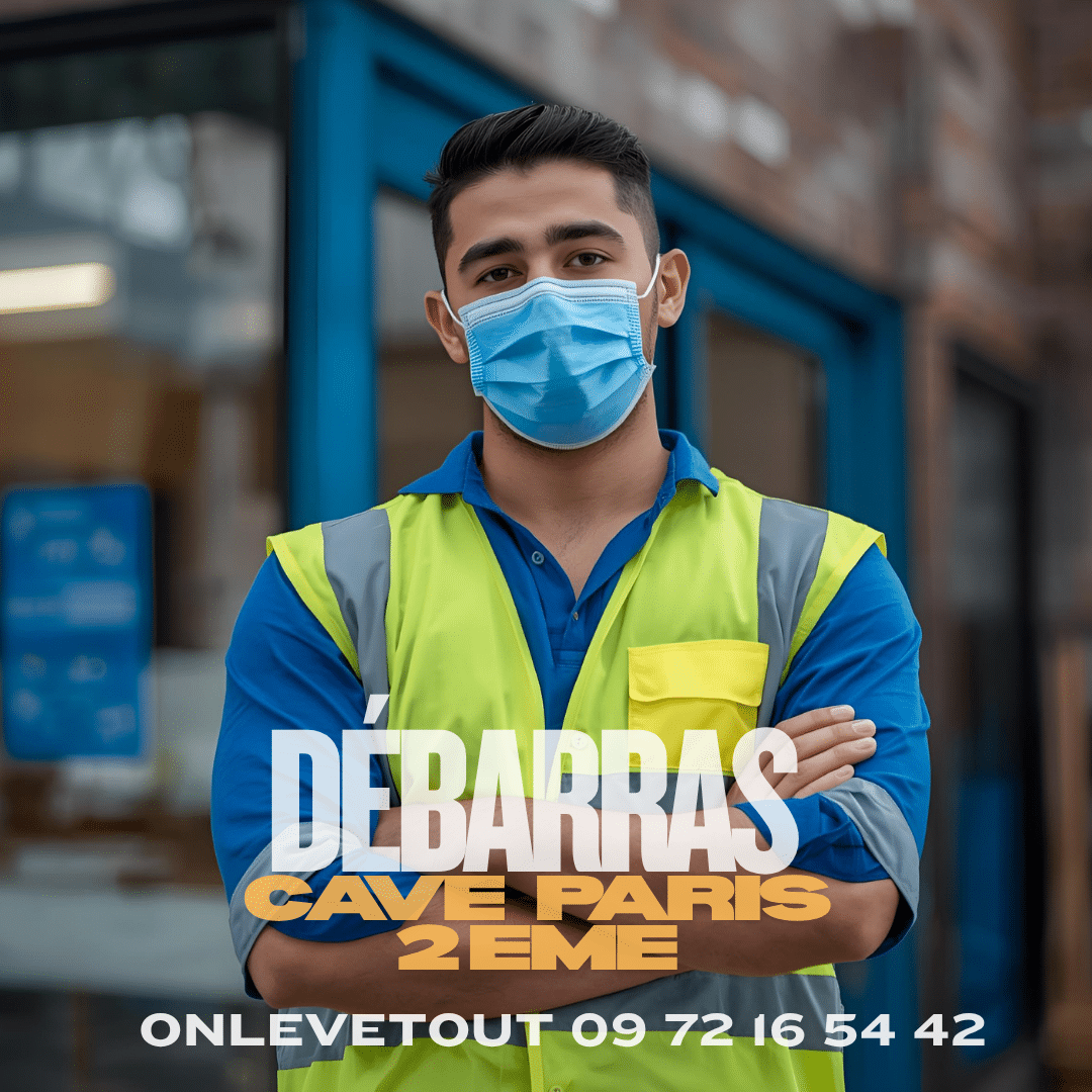 Débarras rapide de cave dans le 2e arrondissement de Paris	