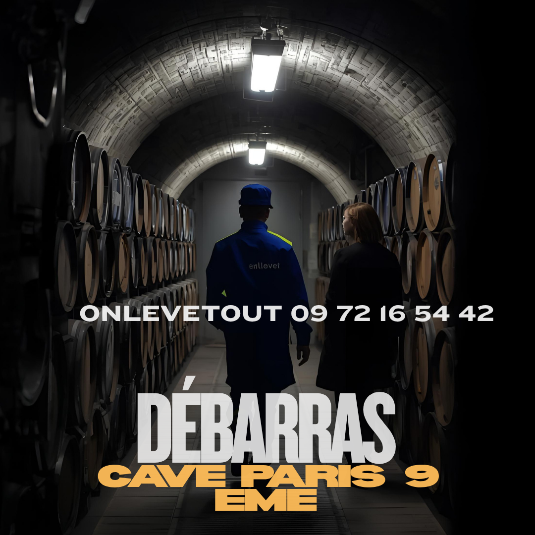 Débarras cave succession Paris 9