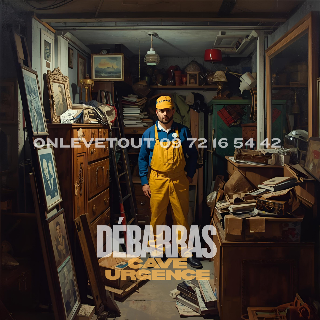 Expérience professionnelle débarras cave urgent Paris