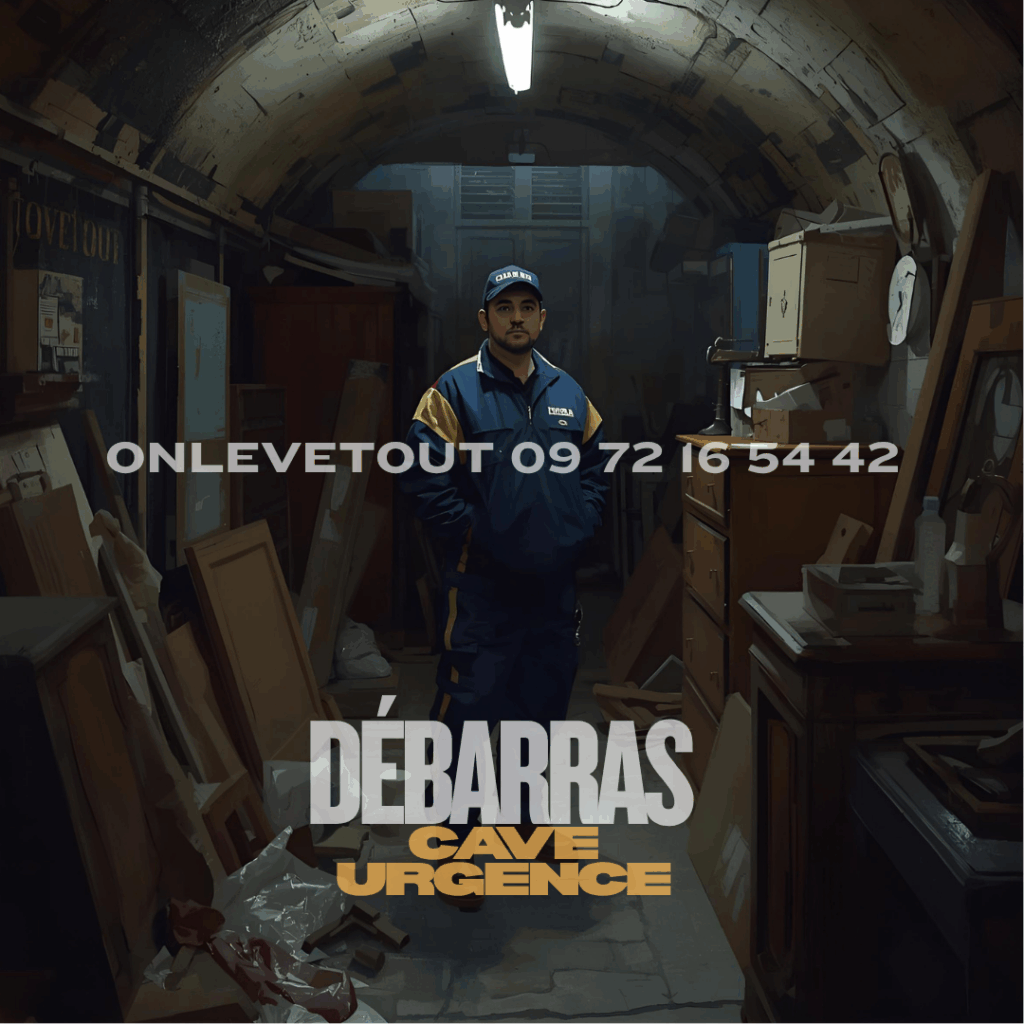 Mise en demeure syndic débarras cave Paris urgent