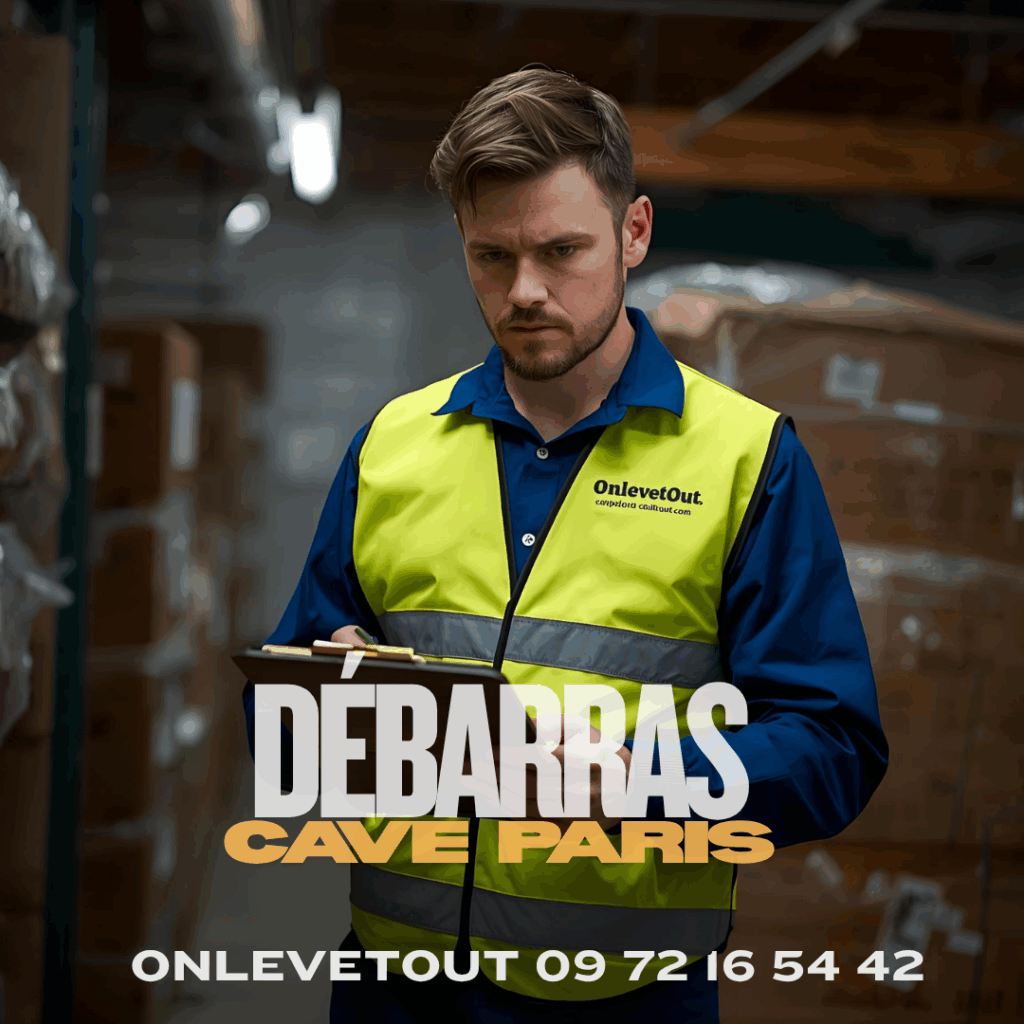 Nettoyage professionnel après débarras de cave à Paris 2