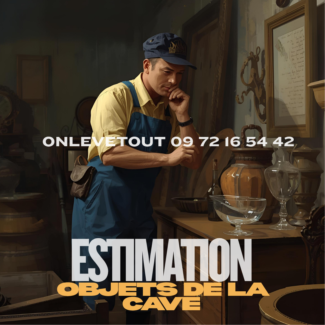 rachat objets debarras cave paris : Paiement immédiat après accord de rachat objets