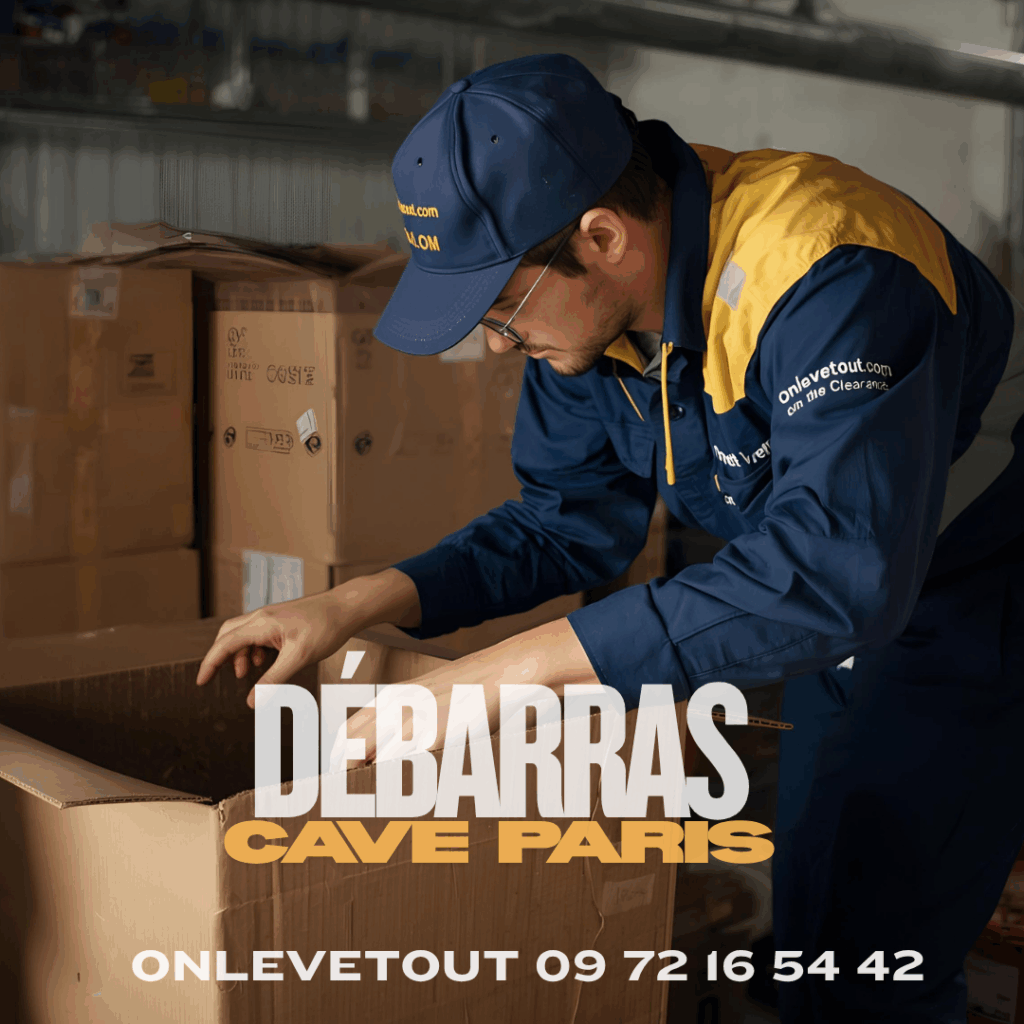 Tri et recyclage écologique des déchets lors d’un débarras à Paris 2