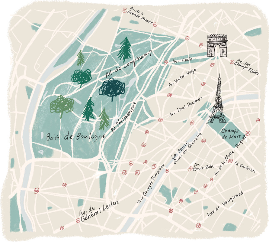 Carte zones intervention débarras cave Paris 16 tous quartiers prestige