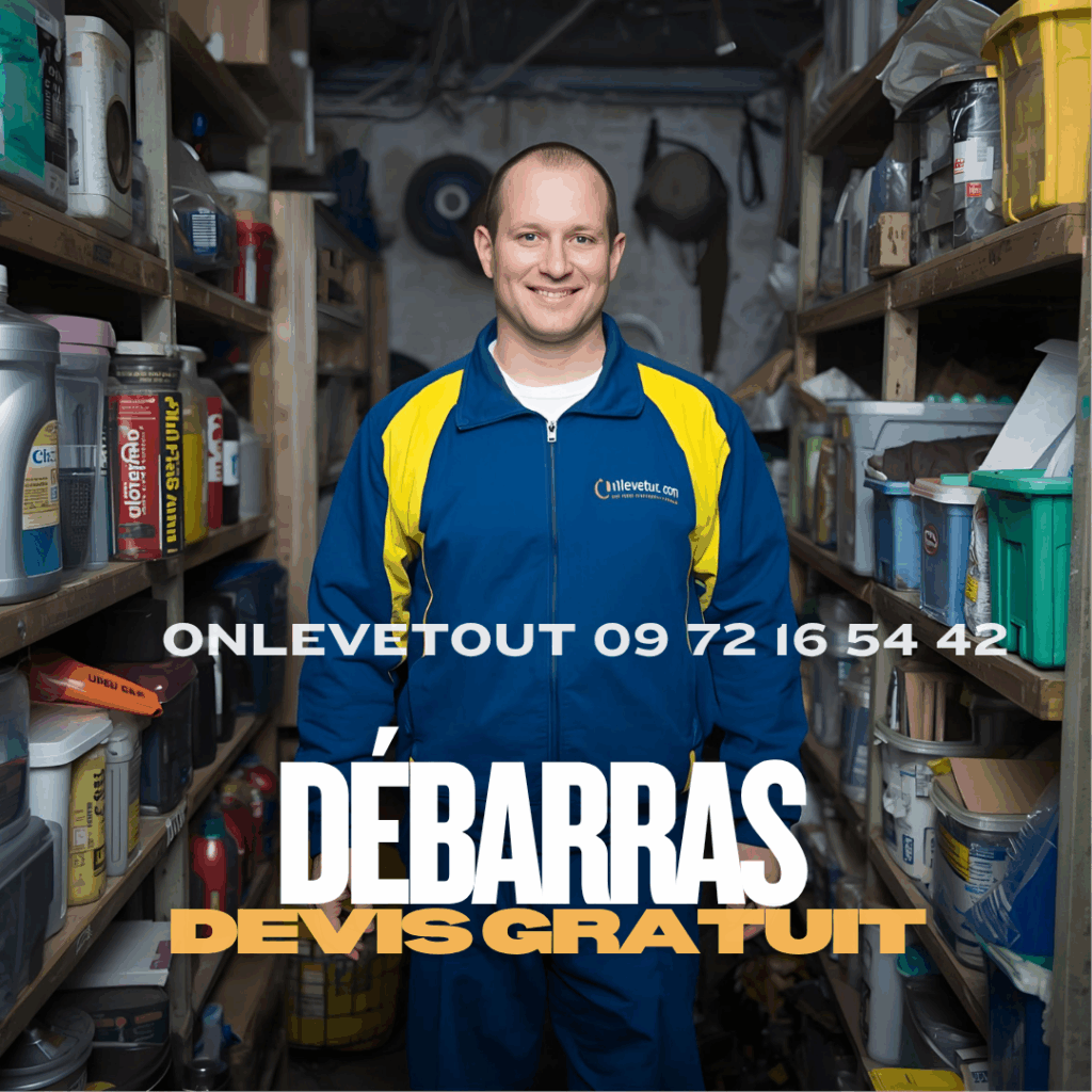 devis debarras cave gratuit parisienne totalement encombrée d'objets divers nécessitant un débarras professionnel complet
