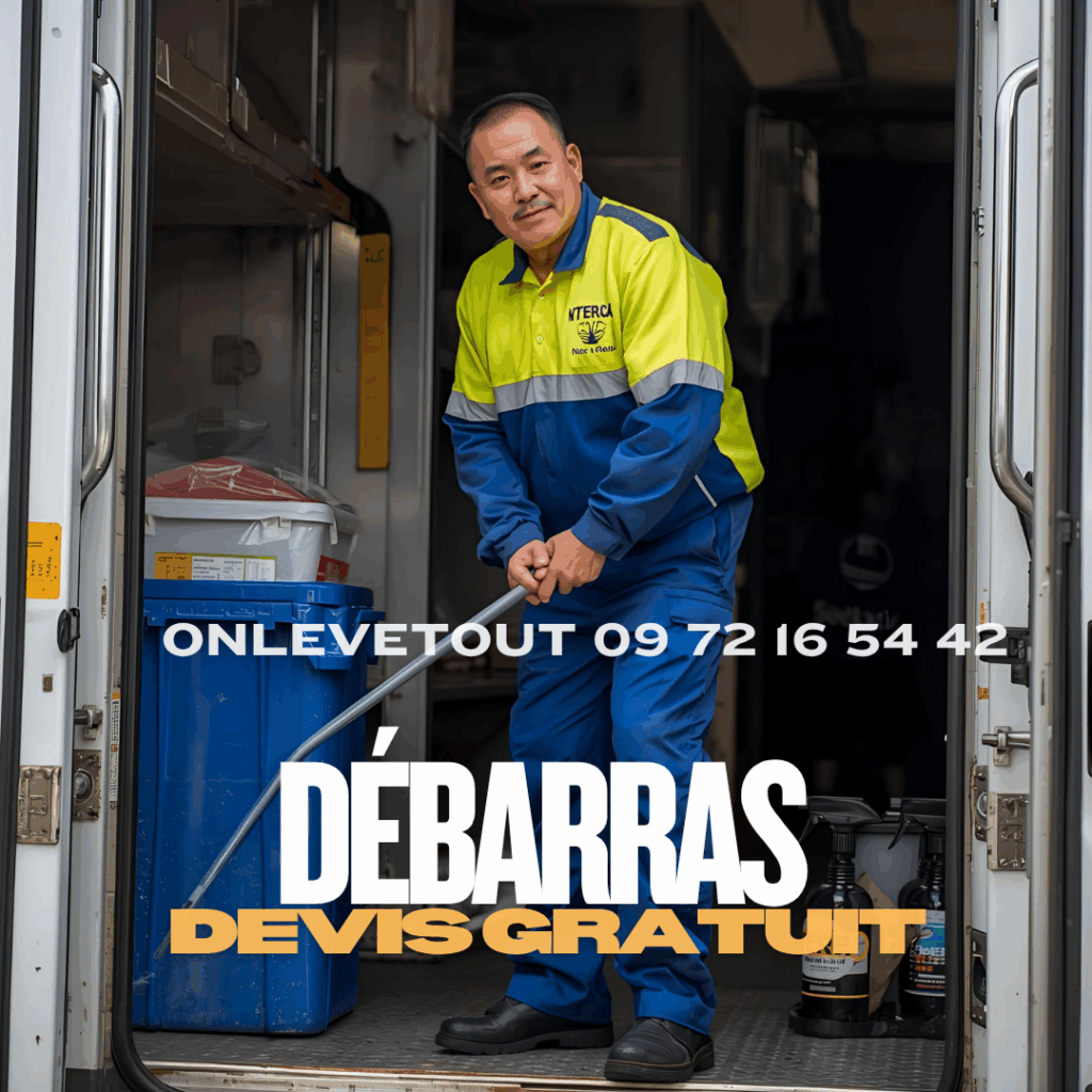 Cave parisienne parfaitement vidée et propre après intervention OnLevetout montrant l'espace libéré