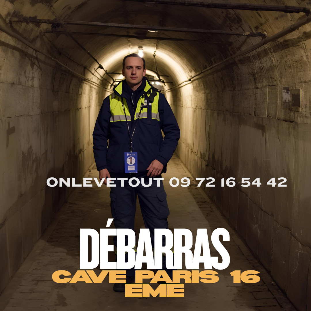 Débarras cave quartier La Muette Paris 16 chic
