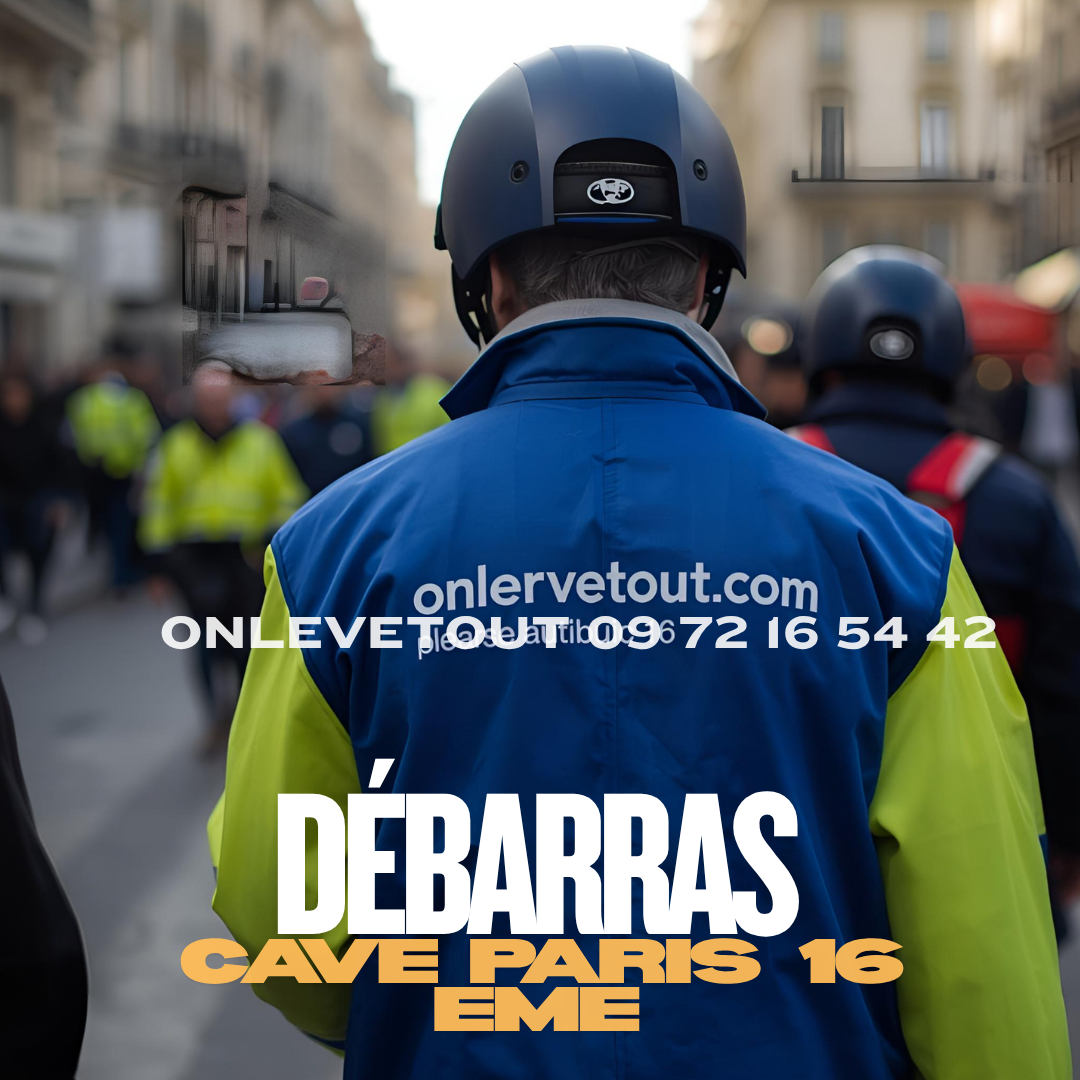 Débarras cave haut de gamme Paris 16ème Trocadéro Passy