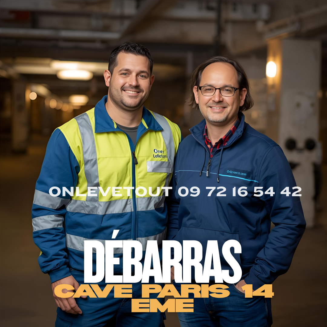 devis gratuit debarras cave Paris 14 eme avec onlevetout
