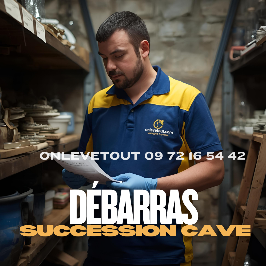 Documents administratifs nécessaires pour un débarras de cave en succession à Paris