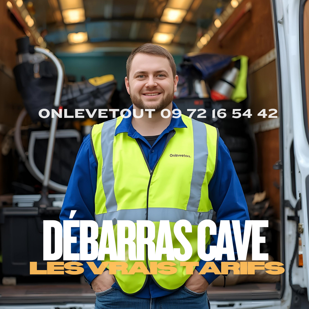 Méthodes d'estimation du volume d'une cave à Paris pour calculer le prix du débarras