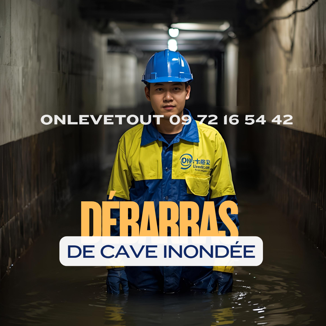 Infographie des gestes d'urgence à effectuer dans les premières heures d'une inondation de cave