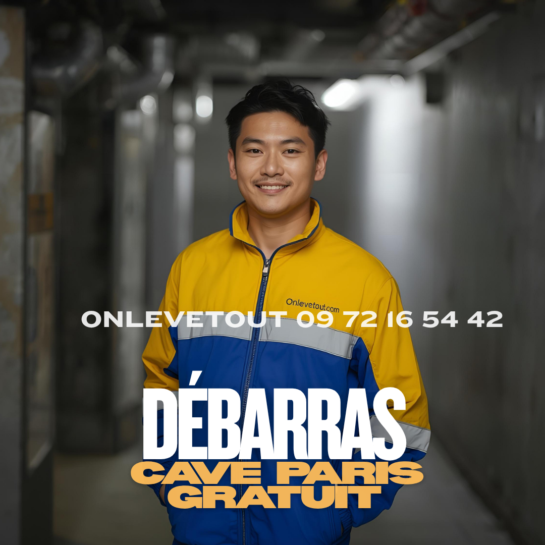 Meubles anciens et outils permettant Débarras cave Paris gratuit