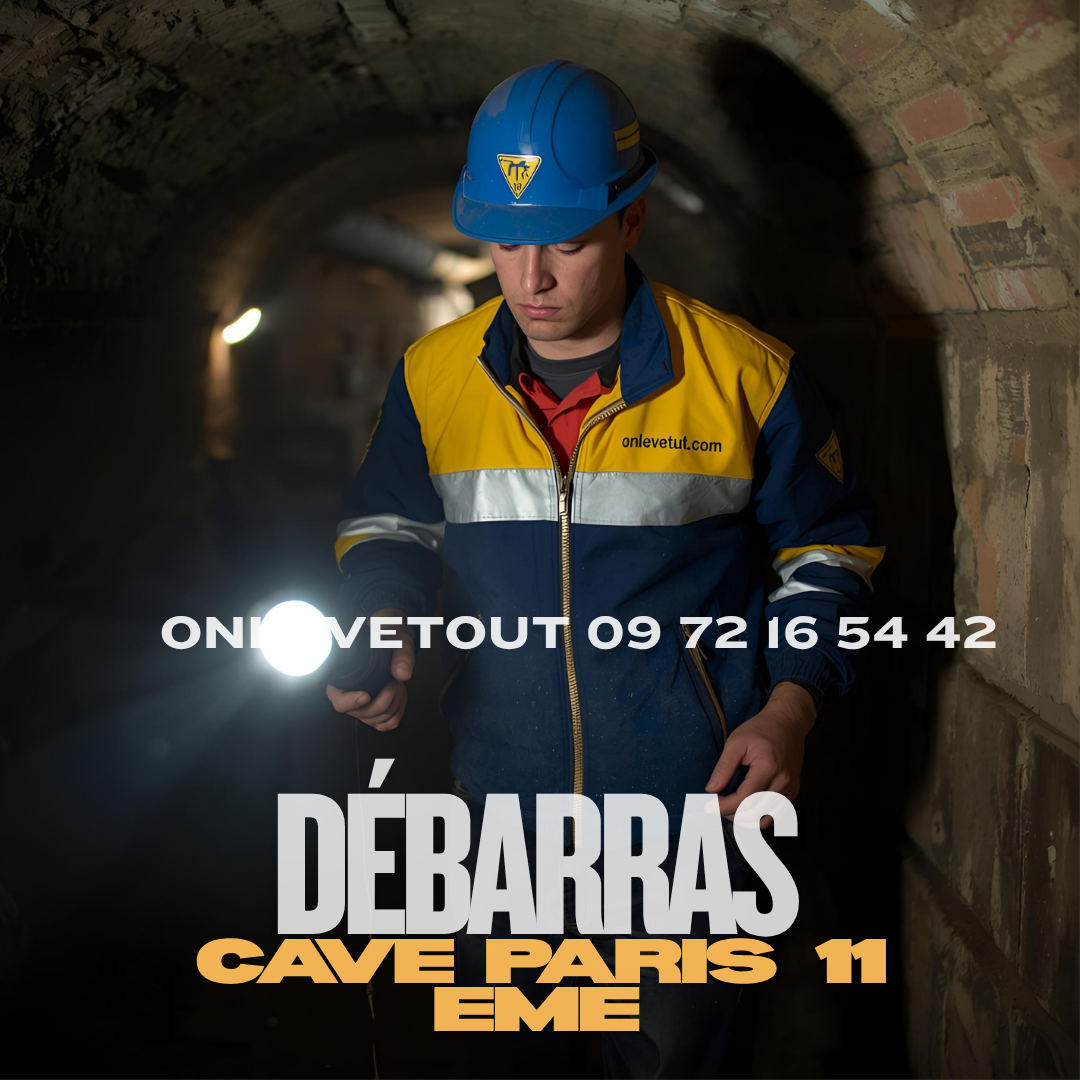 Spécialiste Debarras cave paris 11 Onlevetout
