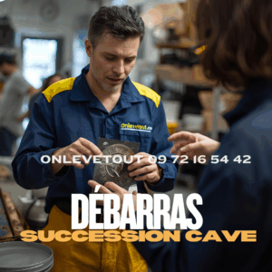Planning et timeline optimale pour organiser un débarras de cave en succession à Paris